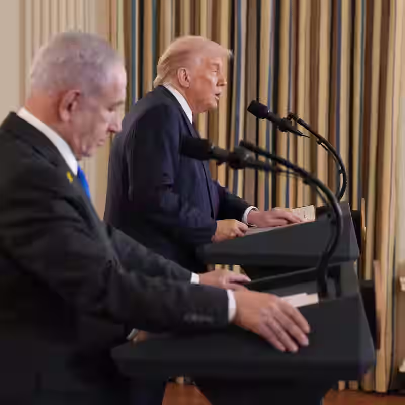 Live Updates: Trump and Netanyahu Release Cease-Fire Plan for Gaza and Say Hamas Must Accept It