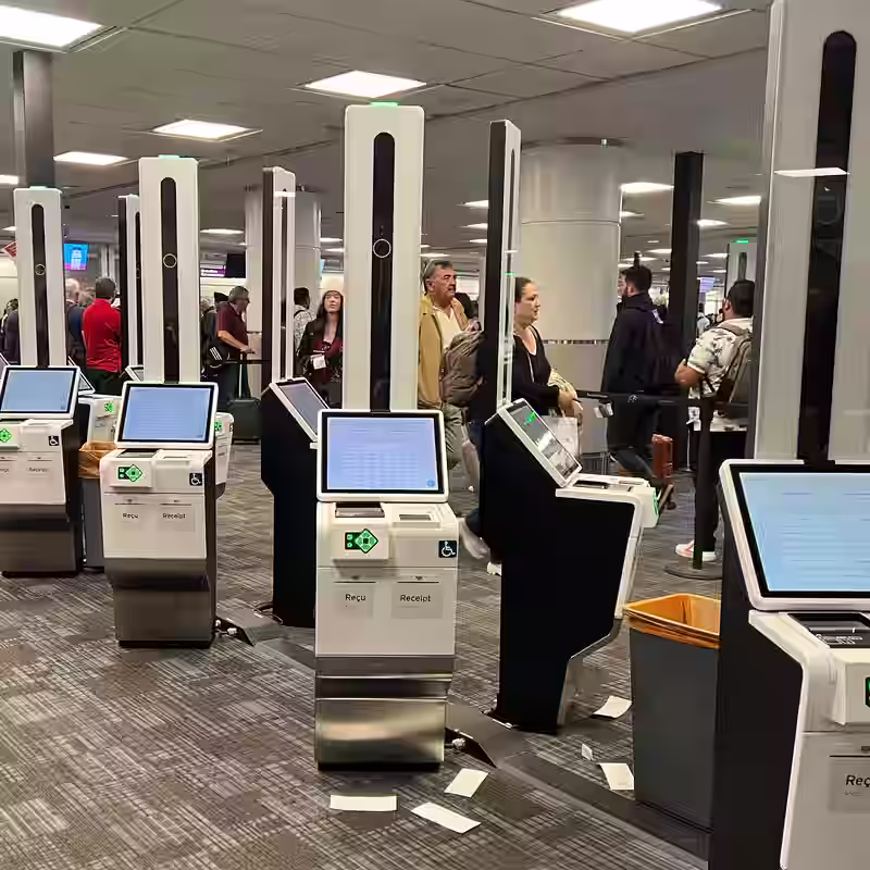 Kiosk Outage at Major Canadian Airports Causes Delays