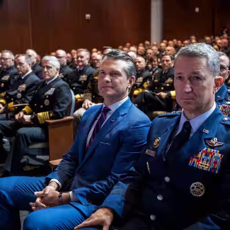 A Novice Defense Secretary Lectures the Brass on What It Takes to Win