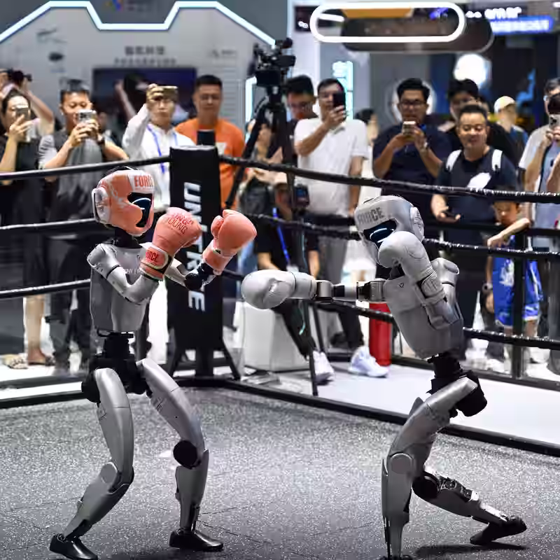 China Displays Its Gizmos and Ambition, but Fewer Answers on Trade