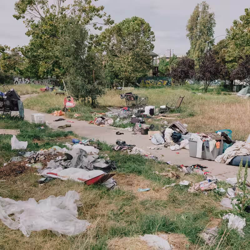Oakland, California Residents Are Fed Up With Illegal Dumping