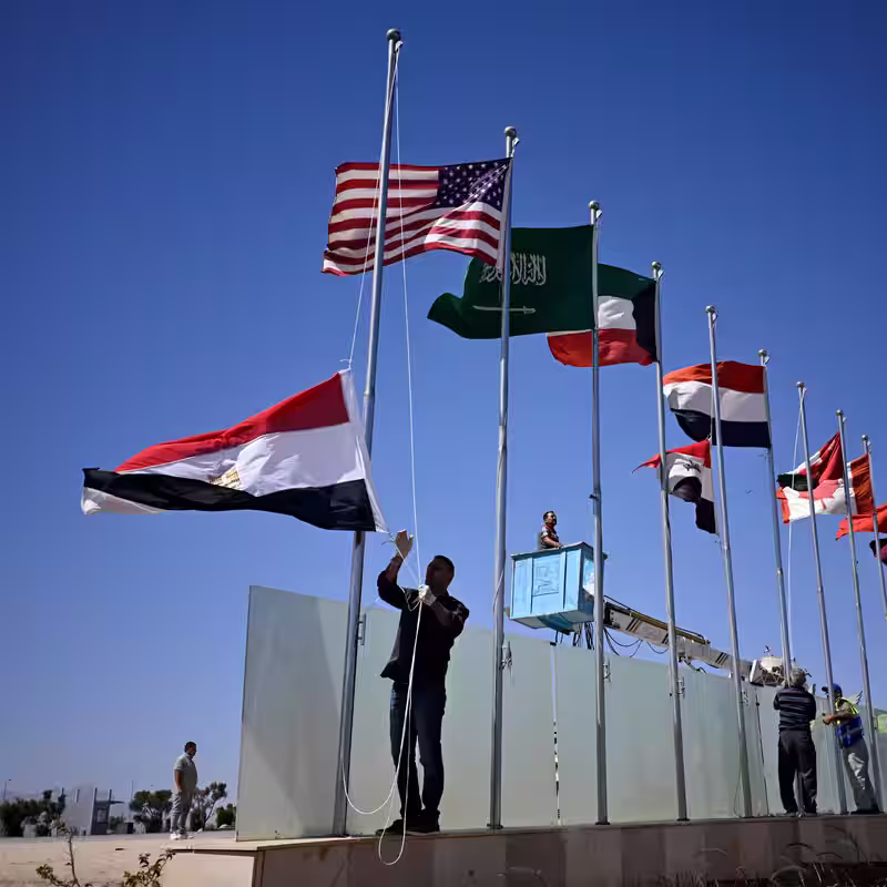 3 Qatari Officials Die in Car Crash in Egypt Before Gaza Summit