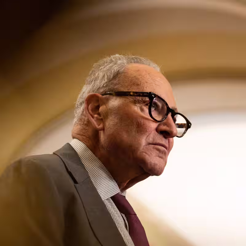 Schumer Calls on Trump and Vance to Condemn Young Republicans’ Texts