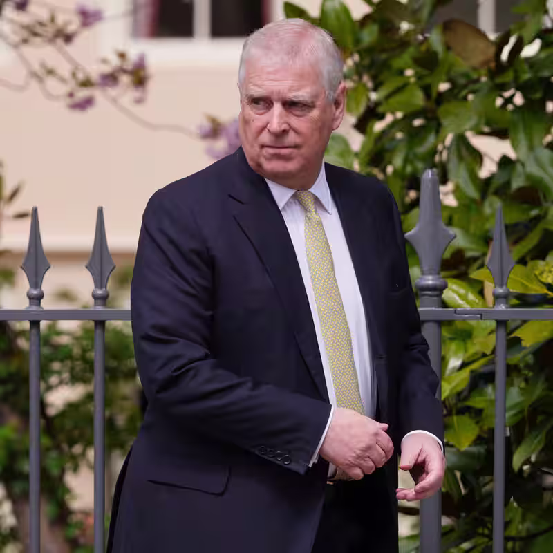 For Prince Andrew, a Steady Fall From Grace Ends in a Hard Landing