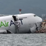 Emirates Cargo Plane Slides Off Hong Kong Runway, Killing 2 Ground Crew