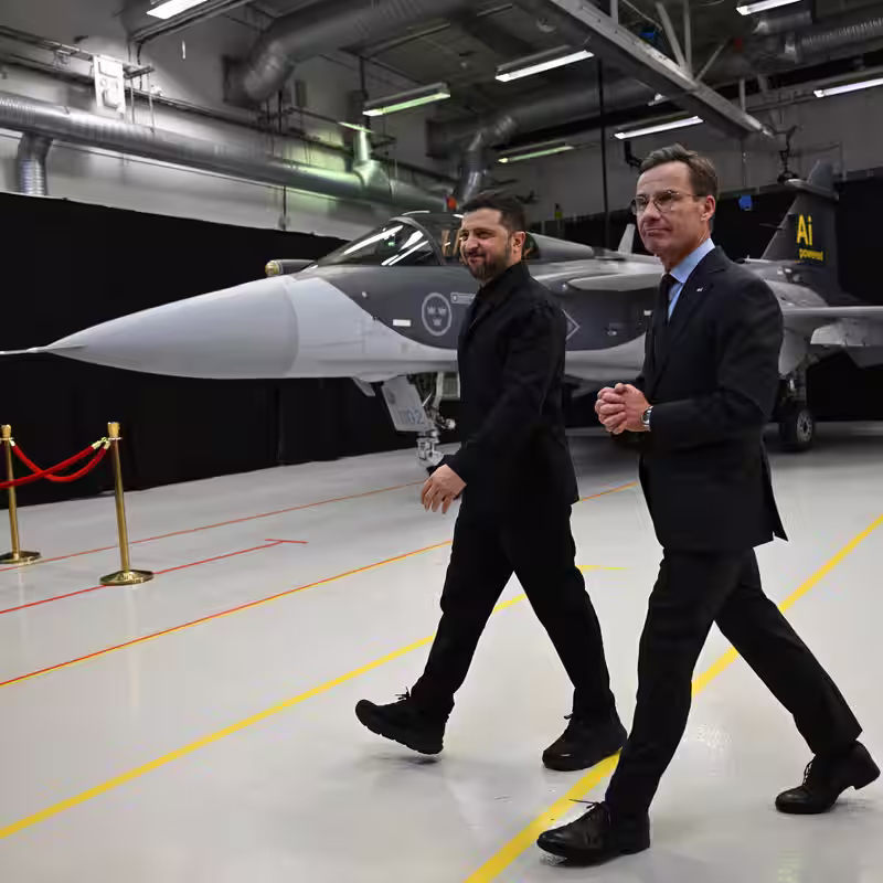What Are Gripen Fighter Jets and Why Does Ukraine Want Them From Sweden?