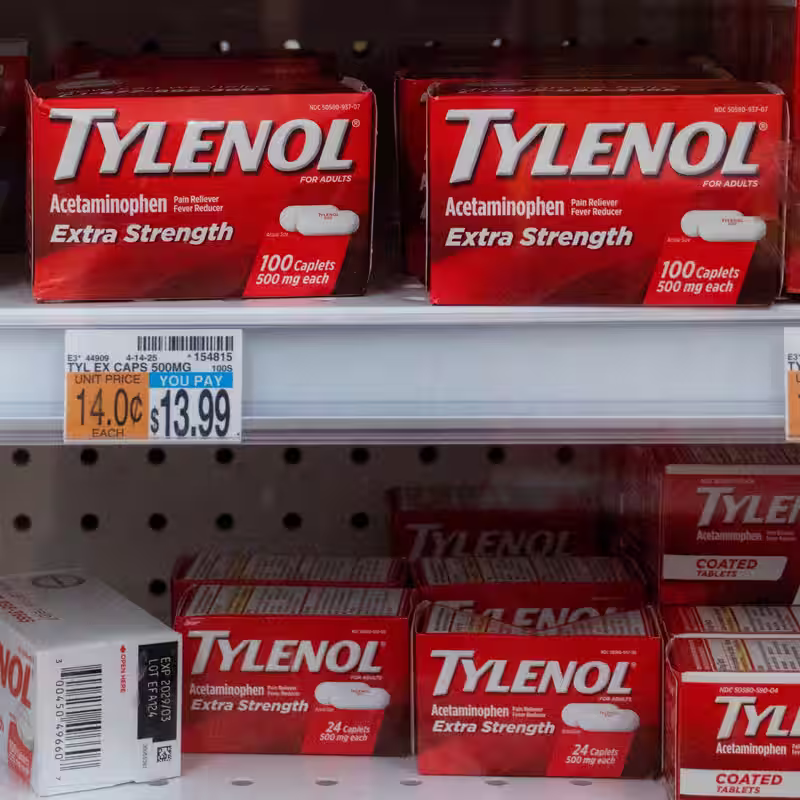 Texas Sues Tylenol Makers, Claiming They Hid Autism Risks
