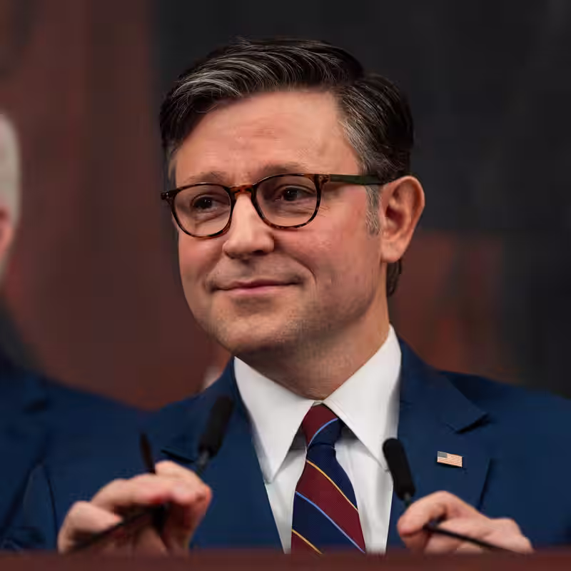 Mike Johnson Dismisses Trump Third Term Talk — But Applauds the ‘Trolling’