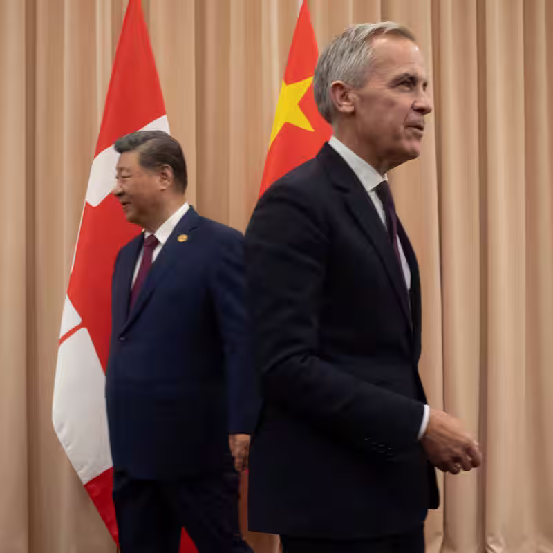 Spurned by Trump, Carney Begins Thawing Canada’s China Connection